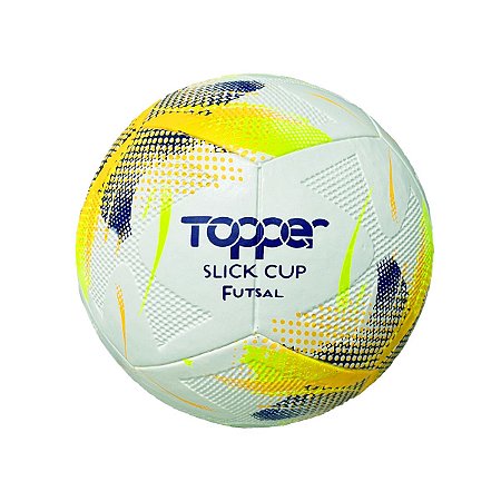 Bola Futsal Topper Slick Oficial - Amarelo