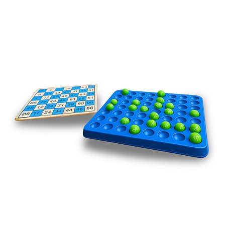 Jogo Educativo Bingo Tômbola 24 Cartelas com 90 Bolinhas