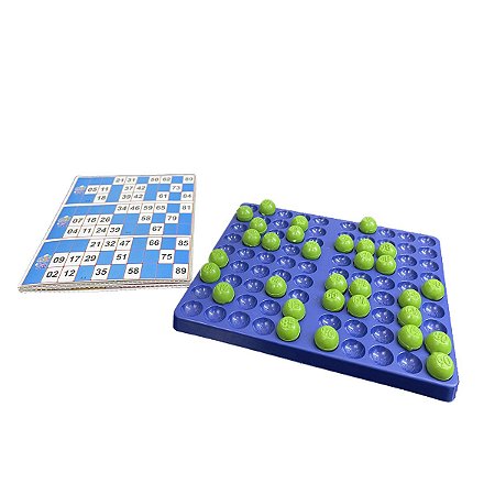 Jogo Bingo 24 Cartelas 90 Bolinhas Com Globo Infantil - A Colorida  Utilidades