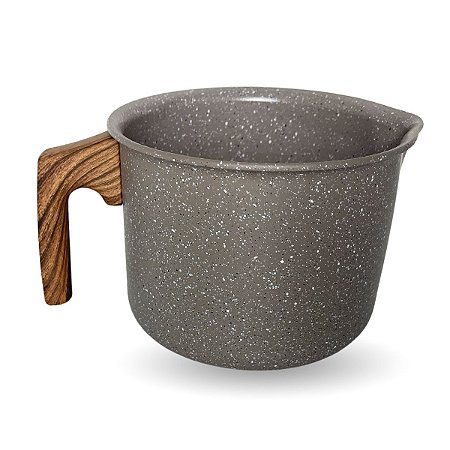 Leiteira Caneca Fervedor Ceramica Indução 1,5 - Grafite