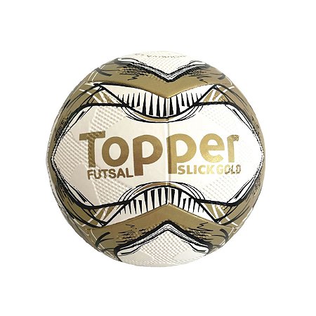 Bola de Futsal Slick Topper - Dourado