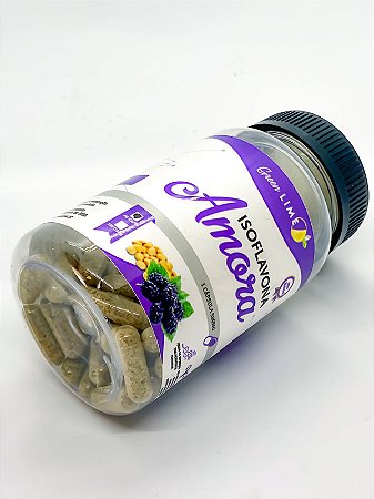 Isoflavona + Amora miúra - 60 cápsulas
