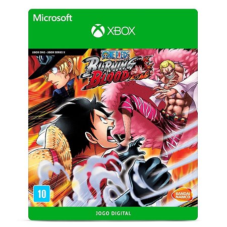 Jogo One Piece: Burning Blood - Xbox 25 Dígitos - MT10GAMES