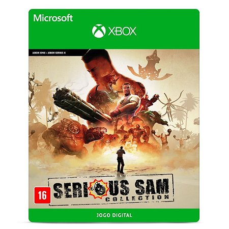 Jogo Serious Sam Collection - Xbox 25 Dígitos - MT10GAMES