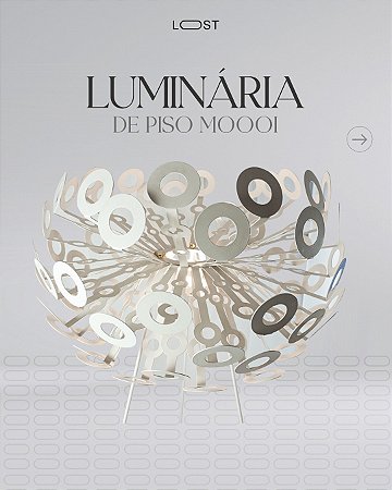 Luminária de piso Moooi