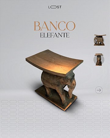 Mesa lateral oriental antigo