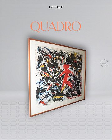 Quadro, por José Roberto Aguilar / 2008 - assinado