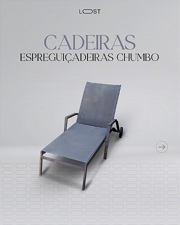 Espreguiçadeiras de chumbo