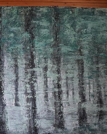 Quadro floresta verde - José de Quadros (130x170cm)