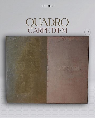 Quadro Carpe Diem - Adriana Rocha (160x195)