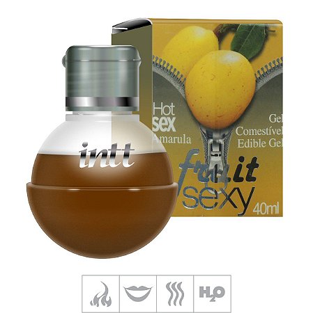 Gel Comestível Fruit Sexy 40ml - Sabor Amarula