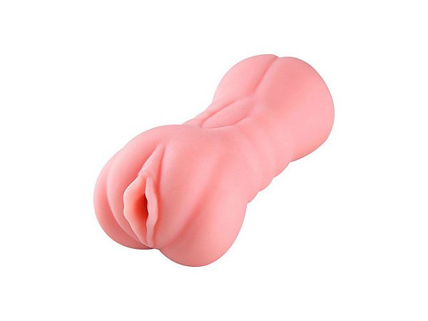 Masturbador Masculino em Cyberskin Formato Vagina e Ânus