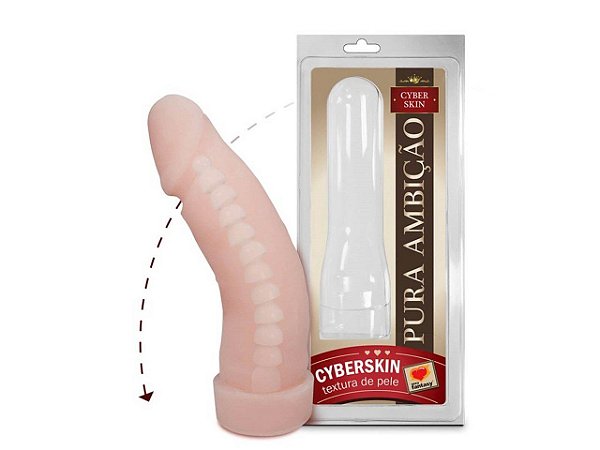 Prótese em Cyber Skin Vertebrada 17 x 4,5 cm- Sexy Fantasy