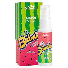 Ice Babaloo 15G Gel  Beijável Vibra e Gela - Melancia