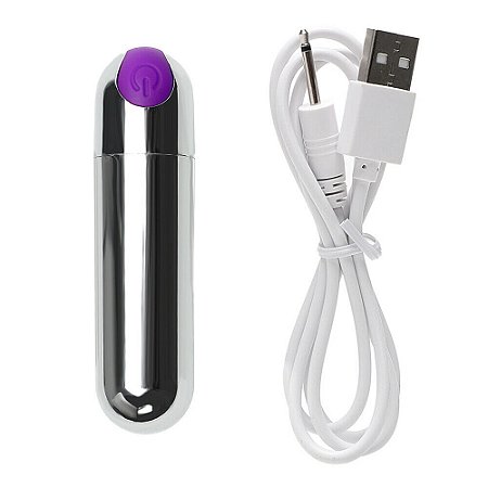 Power Bullet Recarregável 10 Vibrações Youvibe Vipmix