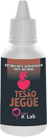Tesão De Jegue Gotas Estimulante 20Ml - Estimulante Afrodisíaco Natural