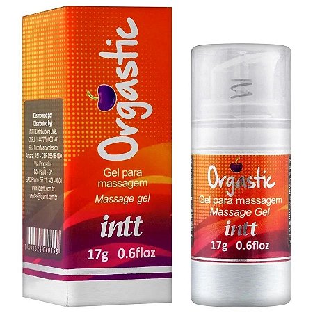 Orgastic Gel para Massagem Eletrizante 17ml Intt