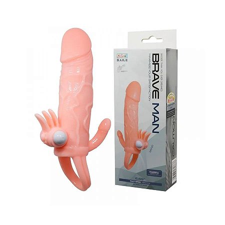 Capa Peniana Brave Man - Com Vibro