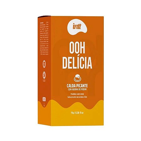 OOH Delícia Calda Picante 11g -Linha Collors Intt