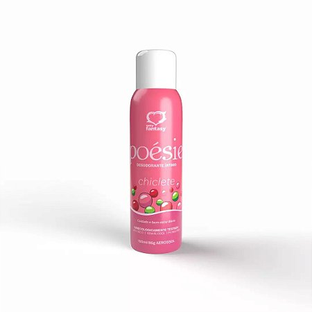 Poésie Desodorante Íntimo Aerossol 150ml - Morango- Sexy Fantasy