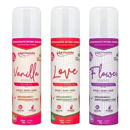 Desodorante Íntimo Essence 166Ml  - La Pimienta