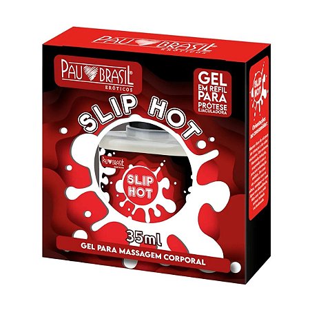 Slip Hot Gel em Refil para Prótese Ejaculadora 35ml