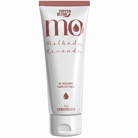 MO Molhada Revoada Gel Deslizante - Sabor Tutti-Frutti 50g