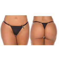 Tanga Fio Dental com Regulagem (lisa)