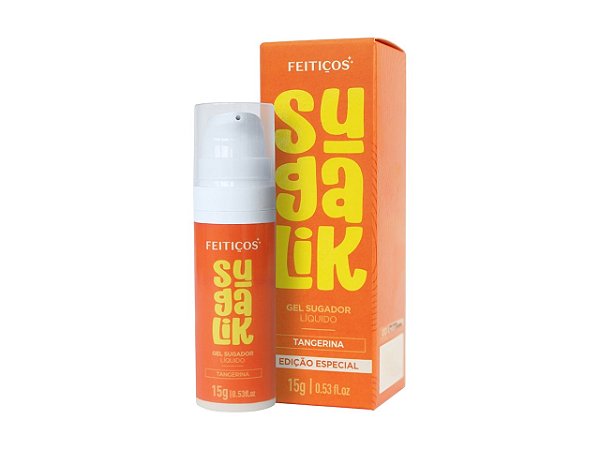 Sugalik Sugador Líquido Comestível - Tangerina