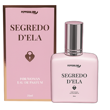 Perfume Segredo D'Ela for Woman - Eau de Parfum 25ml