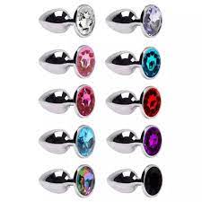 Plug Anal com Pedra - M