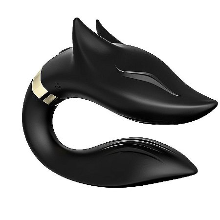 Vibrador de Casal / Formato de Lobo com controle Remoto