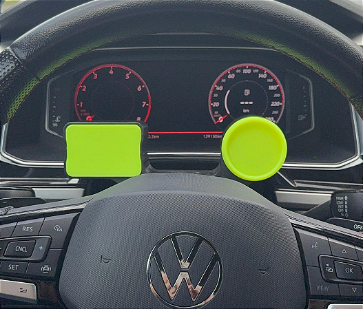 Suporte para Manômetro + Wideband Nano Pro Coluna de Direção Linha VW