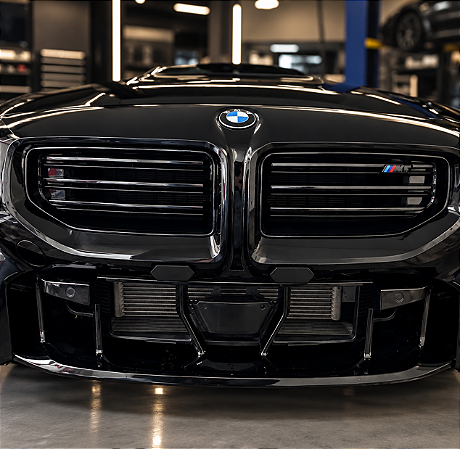 Placa Delete Slide para BMW M2 G87 - Suporte de Placa Dianteiro