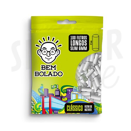 Filtro Longo - Bem Bolado - 100un