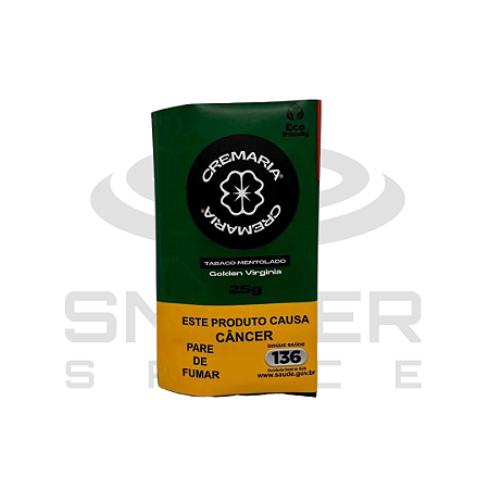 Tabaco Cremaria - Virginia Mentolado - 25g