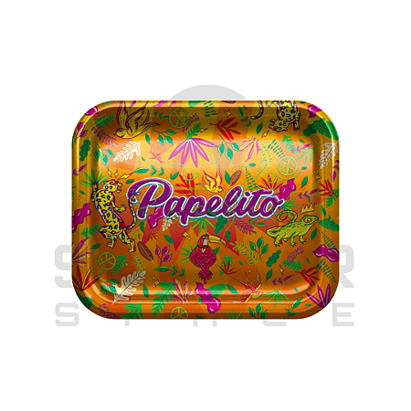 Bandeja De Metal - Papelito - Extra Grande - Fauna e Flora