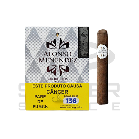 Charuto Brasileiro - Alonso Menendez - Robusto Mata Fina