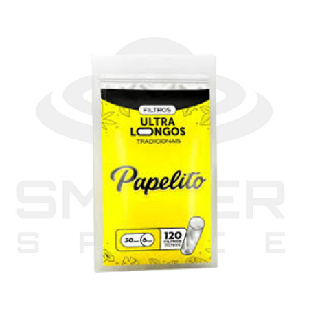 Filtro Tradicional - Papelito - Ultra Longo 30 x 6 mm