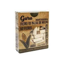Filtro de Palha de Milho - Guru - Slim 15 x 5,1 mm