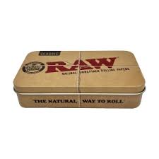 Lata de Metal - RAW - Classic Tin Case - Porta Acessório