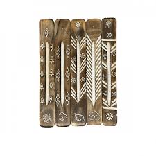 Incensário - Régua Esculpido