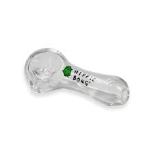 Pipe de Vidro - Hippie Bong - Transparente