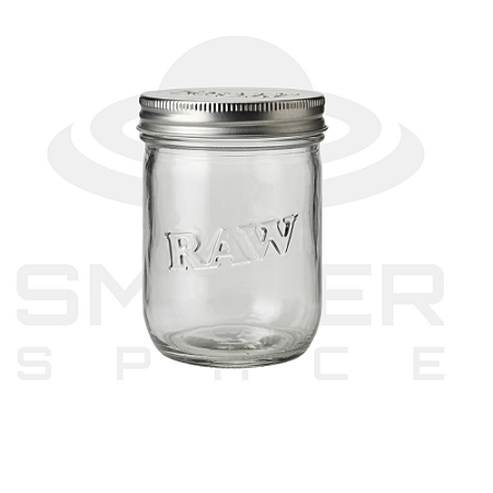 Pote de Vidro Hermético - RAW - Mason Jar 16 Oz - 473ml