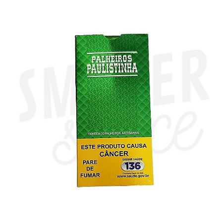 Cigarro de Palha - Palheiros Paulistinha - Menta