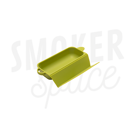 Cuia de Silicone - Silly Dog - Tray Base - Verde