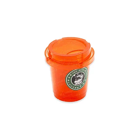 Dichavador Plástico- Copo Starbucks - 3 Partes - Vermelho