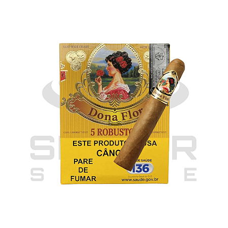 Charuto Brasileiro - Dona Flor - Robusto Connecticut