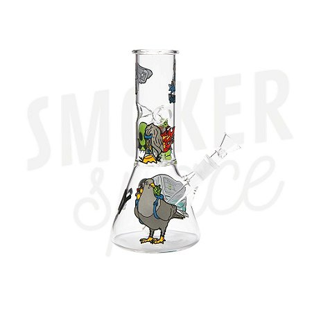 Bong - Glass Ice Bong Percolator - Pombo - Squadafum