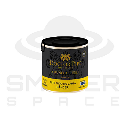 Tabaco Fumo para Cachimbo Doctor Pipe - Crunchy Blend - Lata (50g)